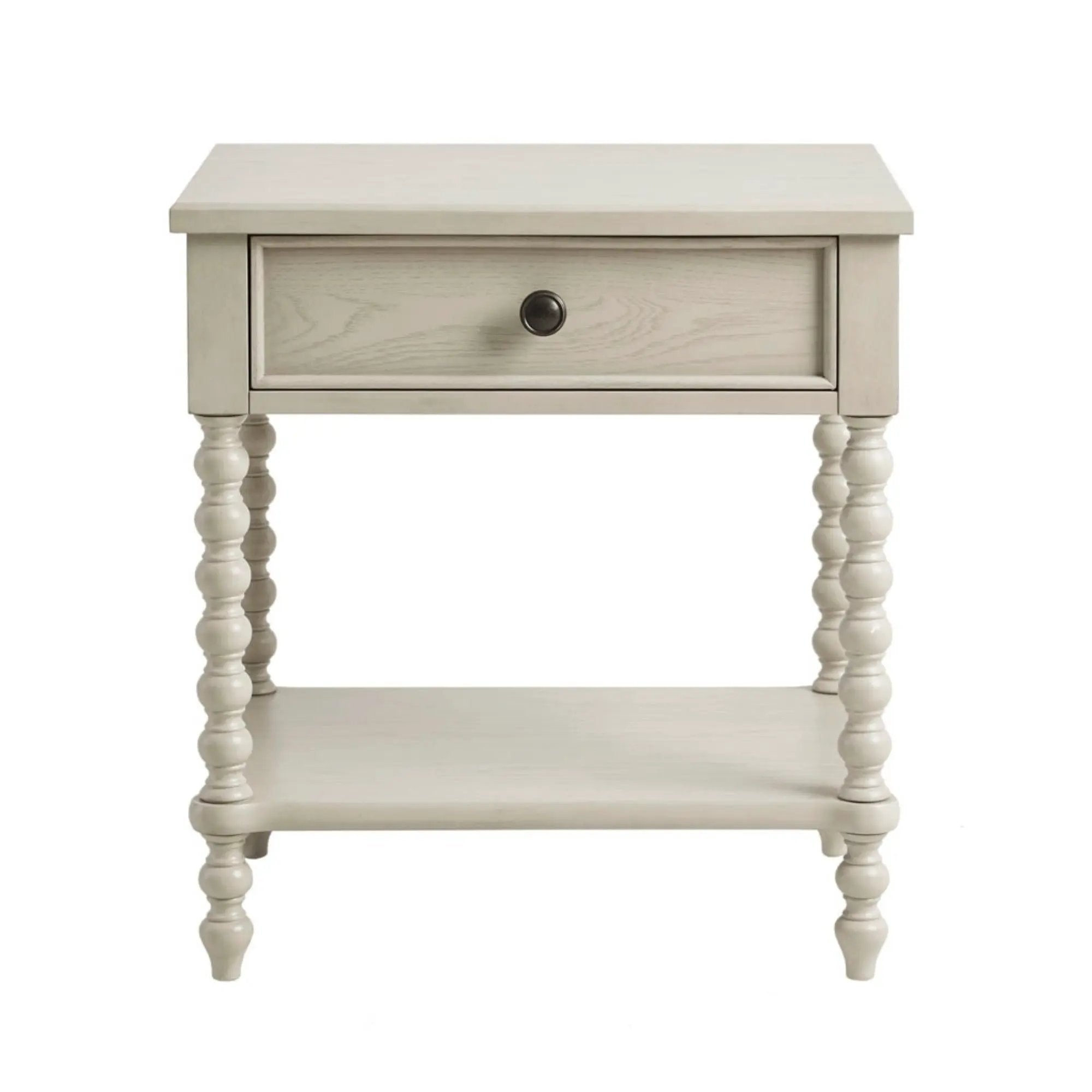 Traditional Durable Nightstand Table With Drawer And Shelf by HouseOfZazla