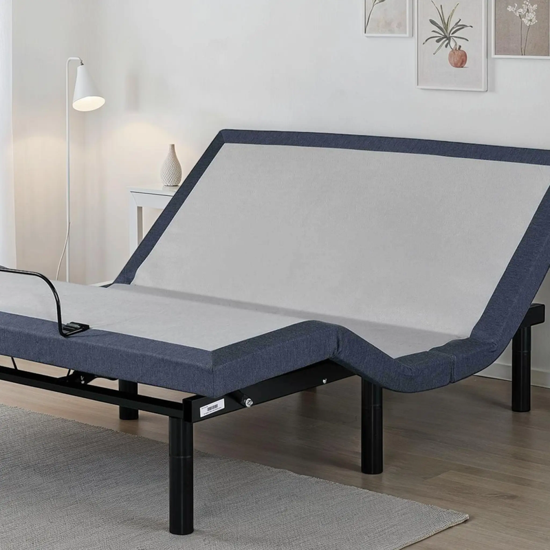 Full Adjustable Bed Base with Head and Foot Position Adjustments by HouseOfZazla