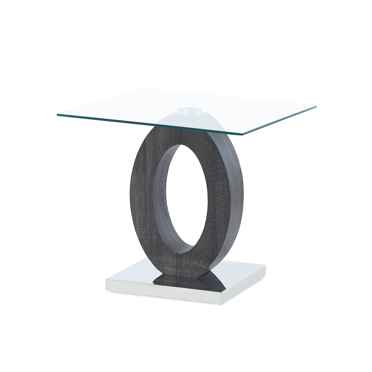 Tracker - End Table - Brown White, photo 2 of 6