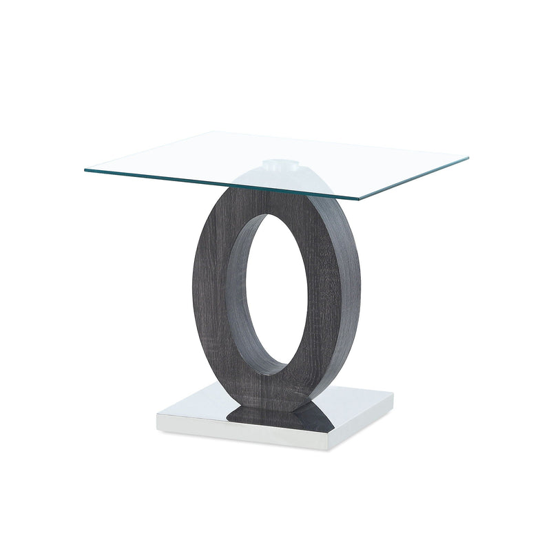 Tracker - End Table - Brown White, photo 2 of 6