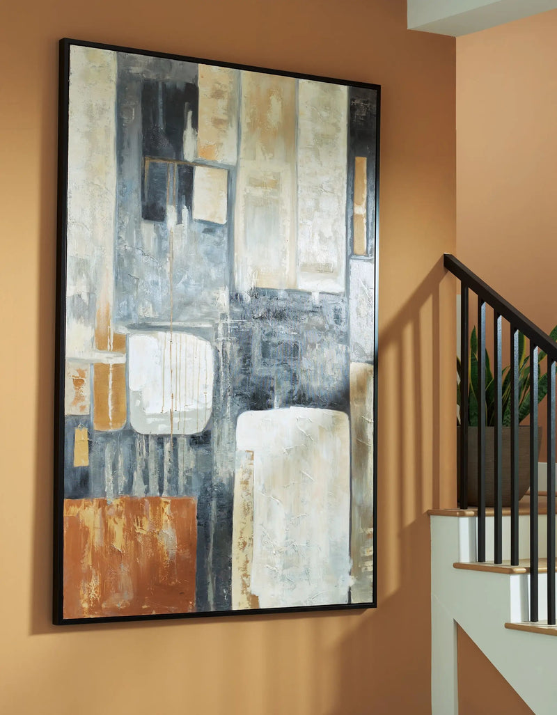 Howford - Wall Art - Brown / Black / Gray by Unique Piece Furniture