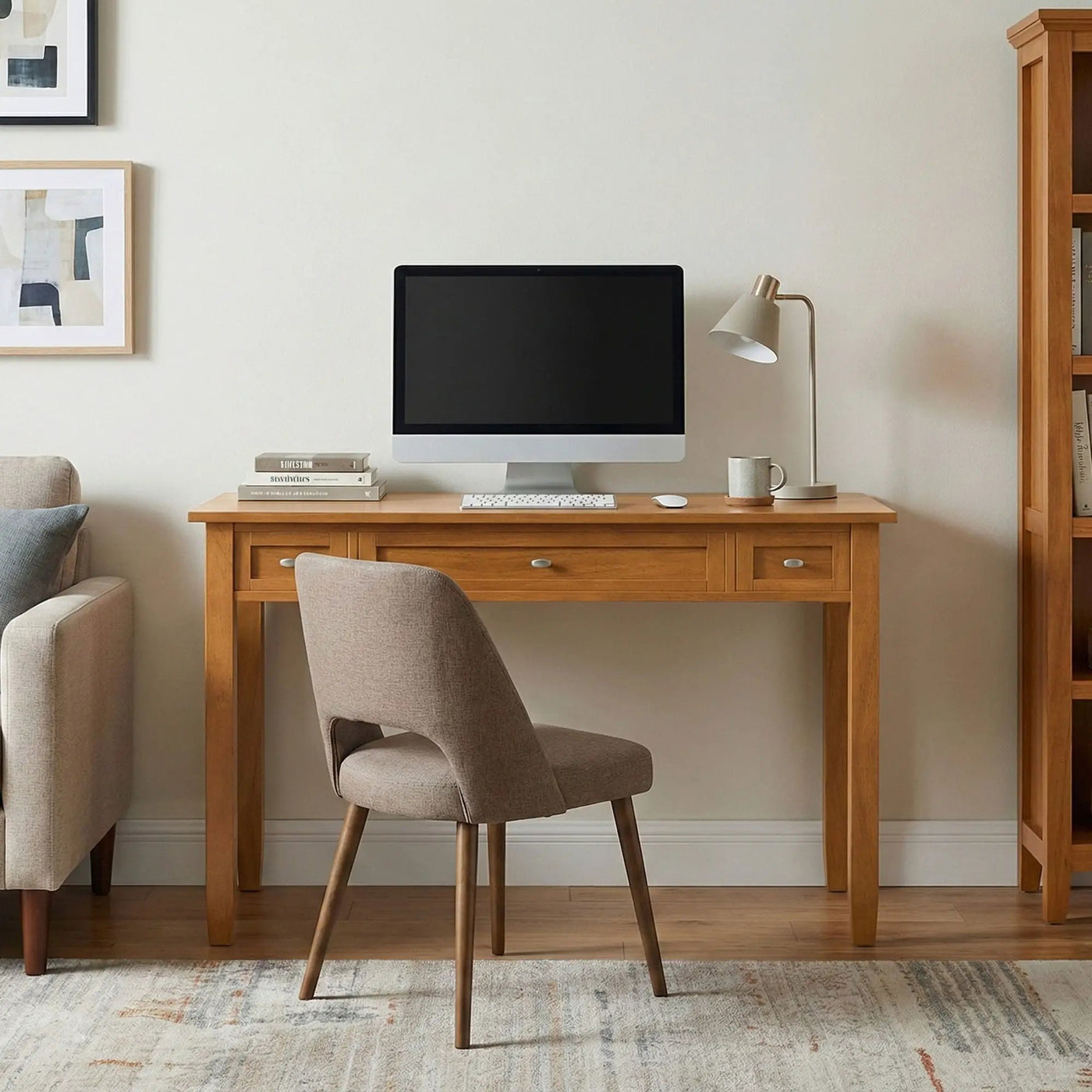 Warm Shaker - Handcrafted Desk by HouseOfZazla