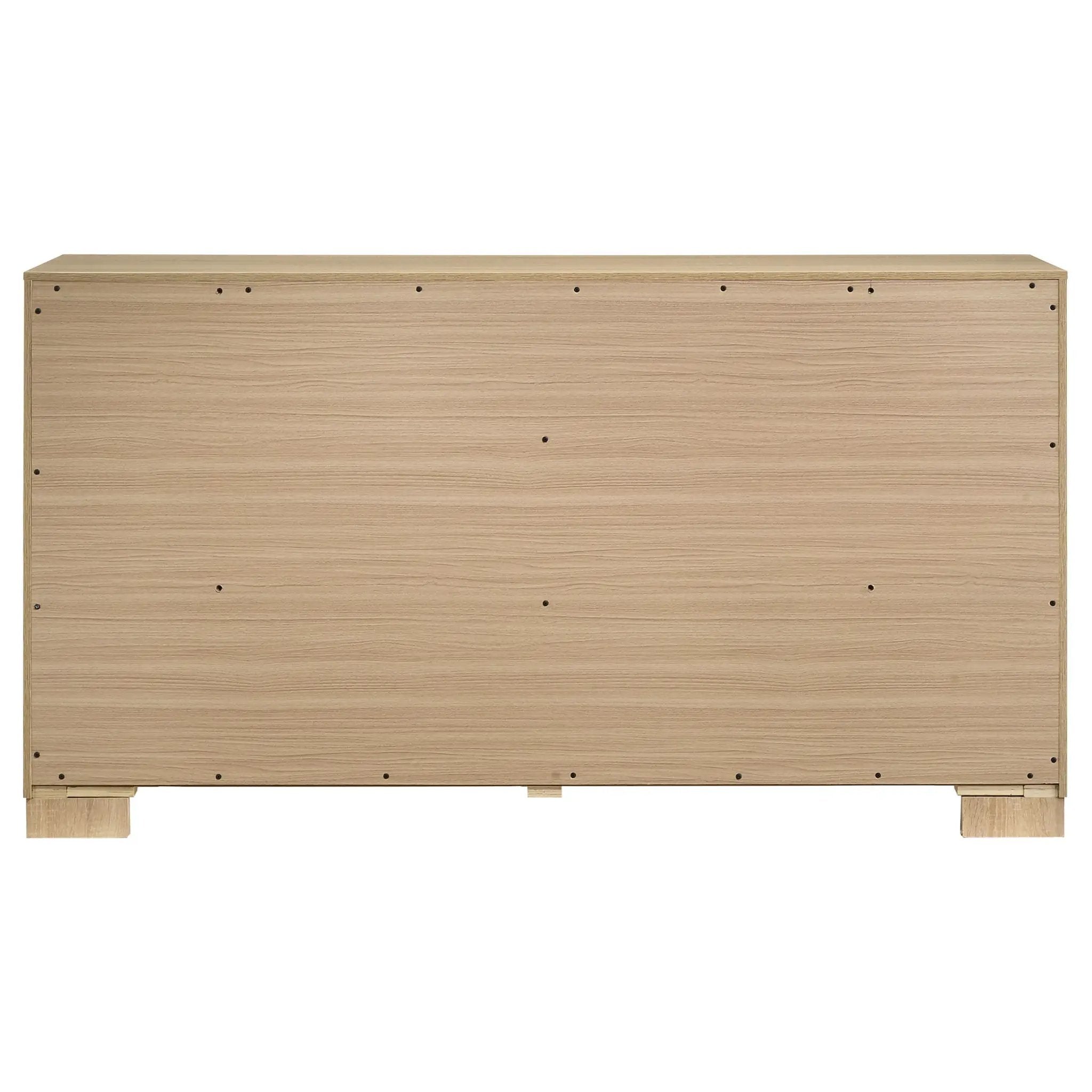 Arielle 6-drawer Bedroom Dresser Cabinet Light Oak by Unique Piece Furniture