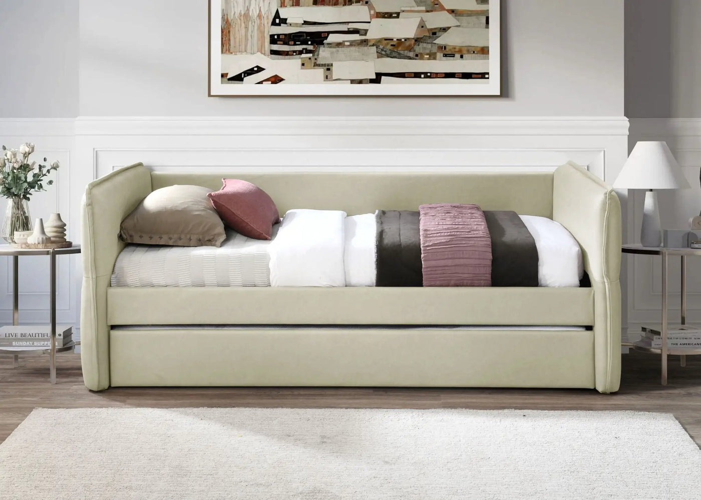 Daybed With A Trundle, Stylish Design by HouseOfZazla