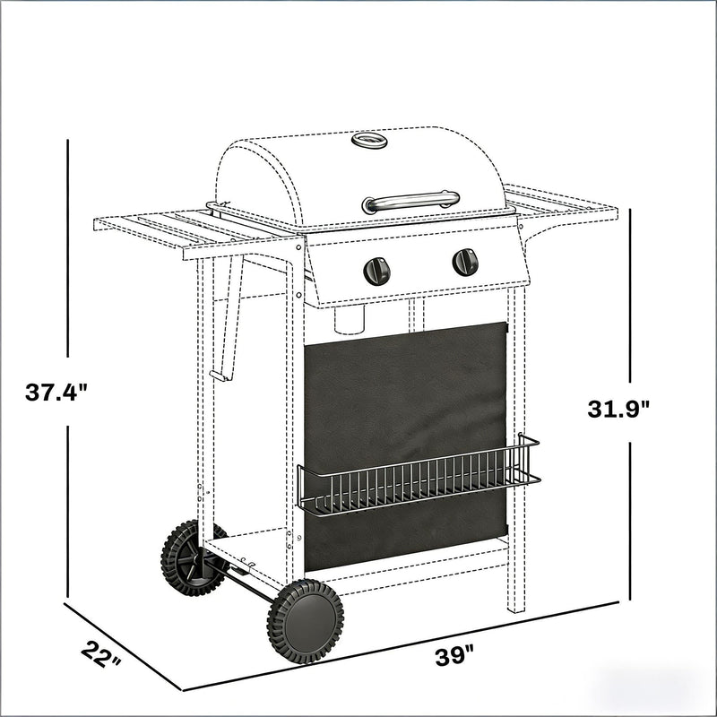 Handy BBQ Grill Gas Grill Outdoor Grill by HouseOfZazla