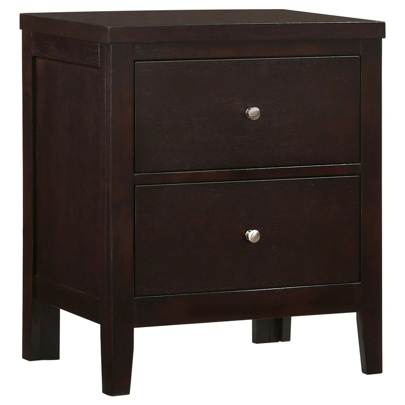 Carlton 4-piece California King Bedroom Set Cappuccino by Unique Piece Furniture