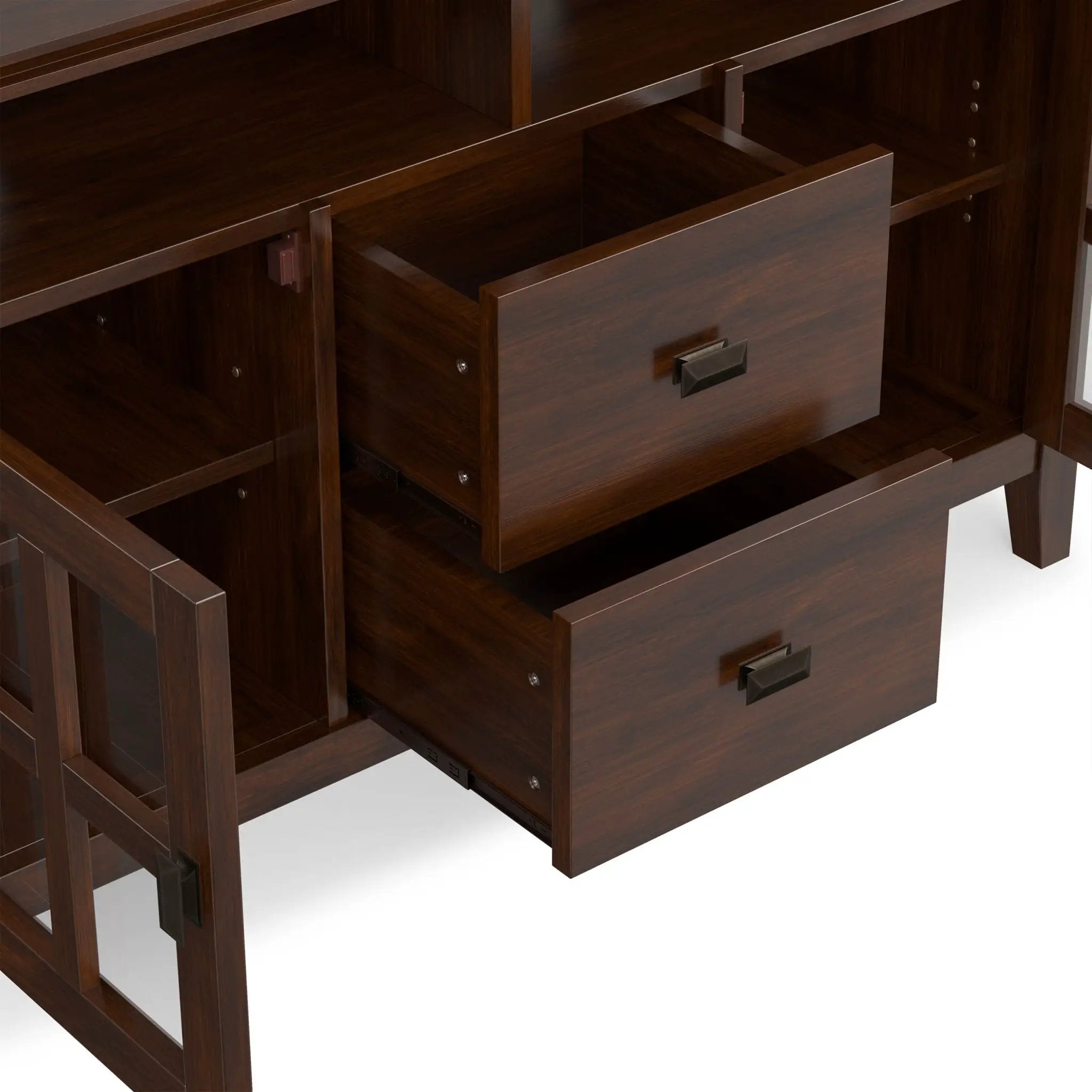 Artisan - TV Media Stand, Handcrafted - Russet Brown by Unique Piece Furniture