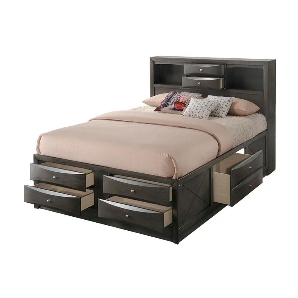 Ireland - Bed w/Storage by Unique Piece Furniture