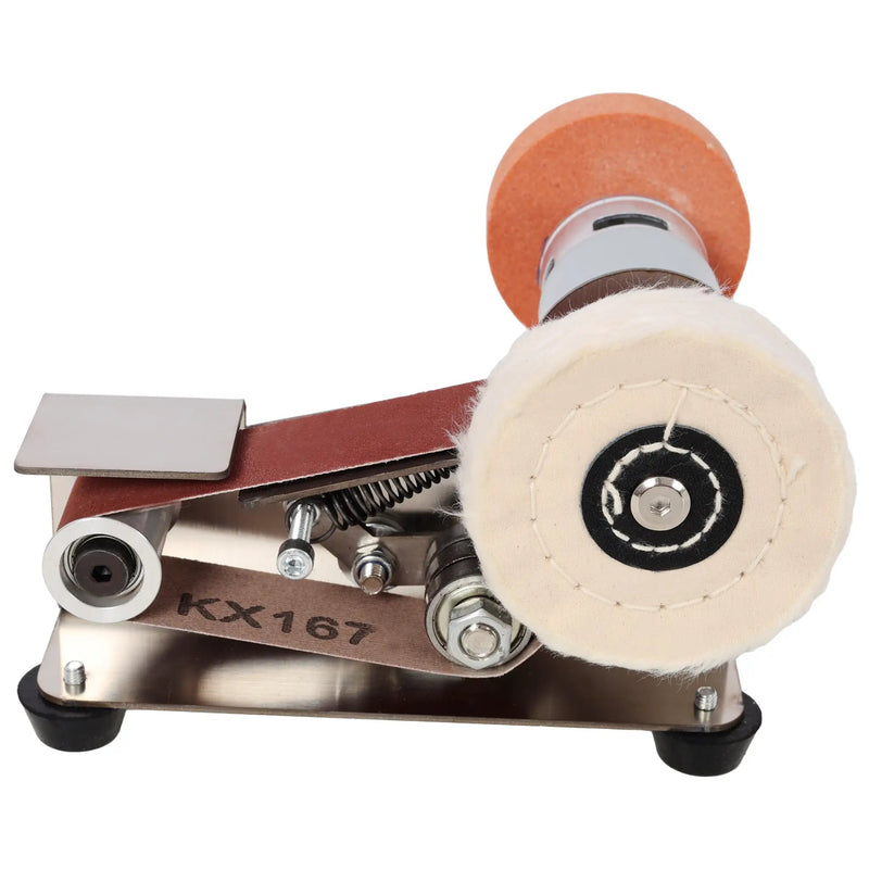 Mini Belt Sander, Electric Small Sander with 7 Adjustable Speeds by HouseOfZazla