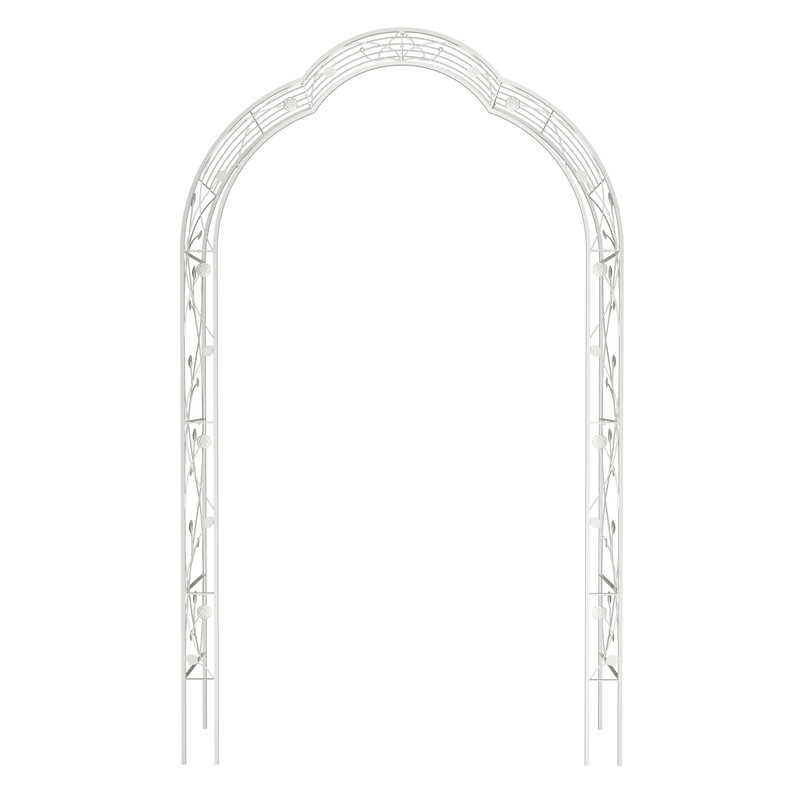 Metal Garden Arch by HouseOfZazla