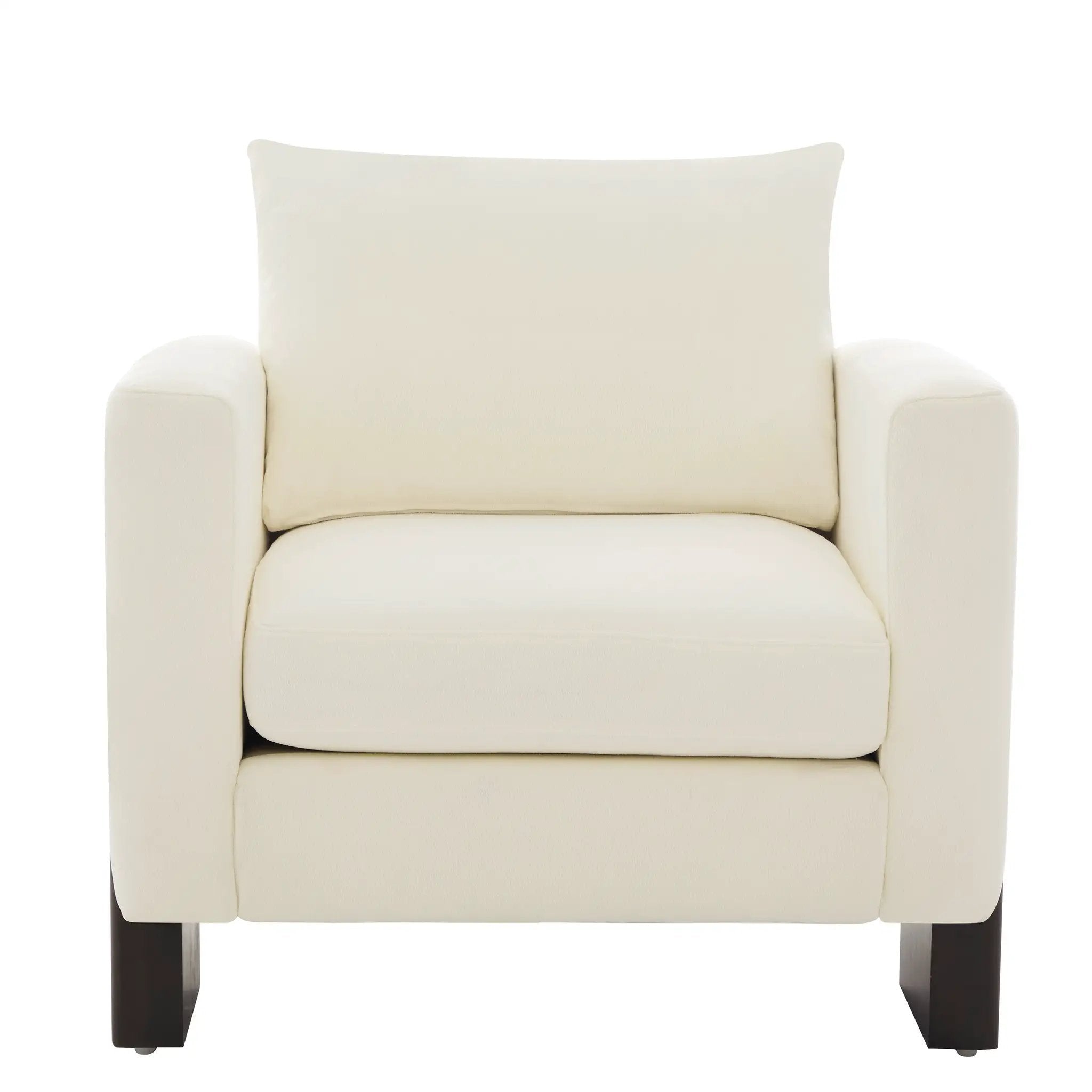 Modern Accent Chair Stylish Club Chair Armchair with Rubberwood Legs for Living Room, Bedroom, or Office by HouseOfZazla