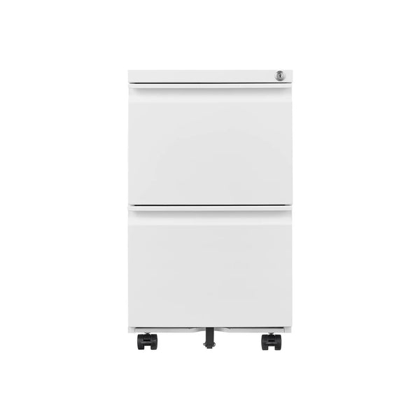 Office Storage Cabinet With 2 Drawers And Lock