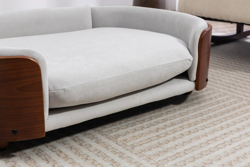 Scandinavian Style Elevated Dog Bed Pet Sofa by HouseOfZazla