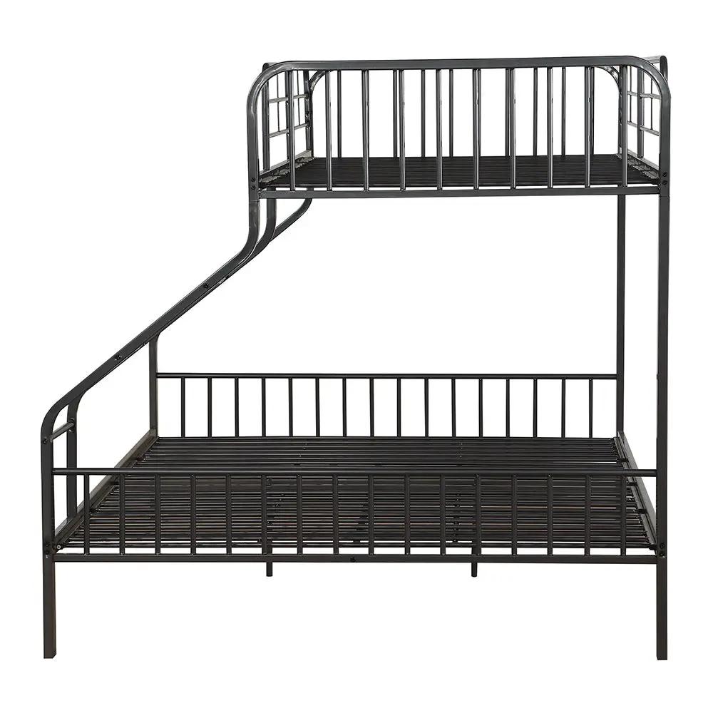 Caius - Twin Long/Queen Bunk Bed - Gunmetal by Unique Piece Furniture