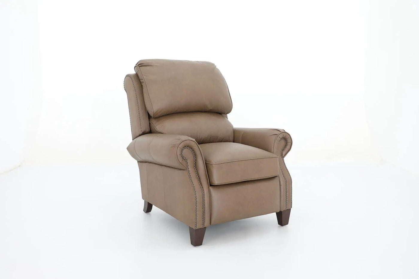 Churchill - Push Thru The Arm Recliner - Cabernet by Unique Piece Furniture