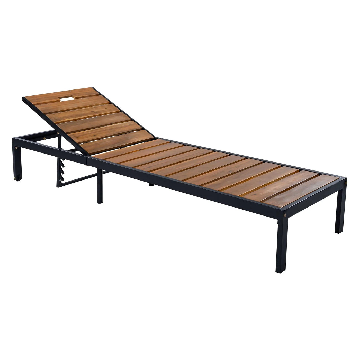 Outdoor Chaise With Adjustable Backrest by HouseOfZazla