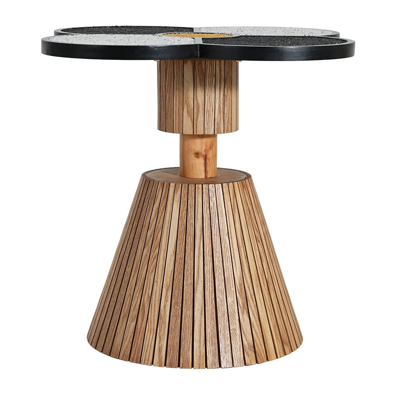 Unique Four-Leaf Clover Side Table for Living Room, Bedroom & Small Spaces by HouseOfZazla
