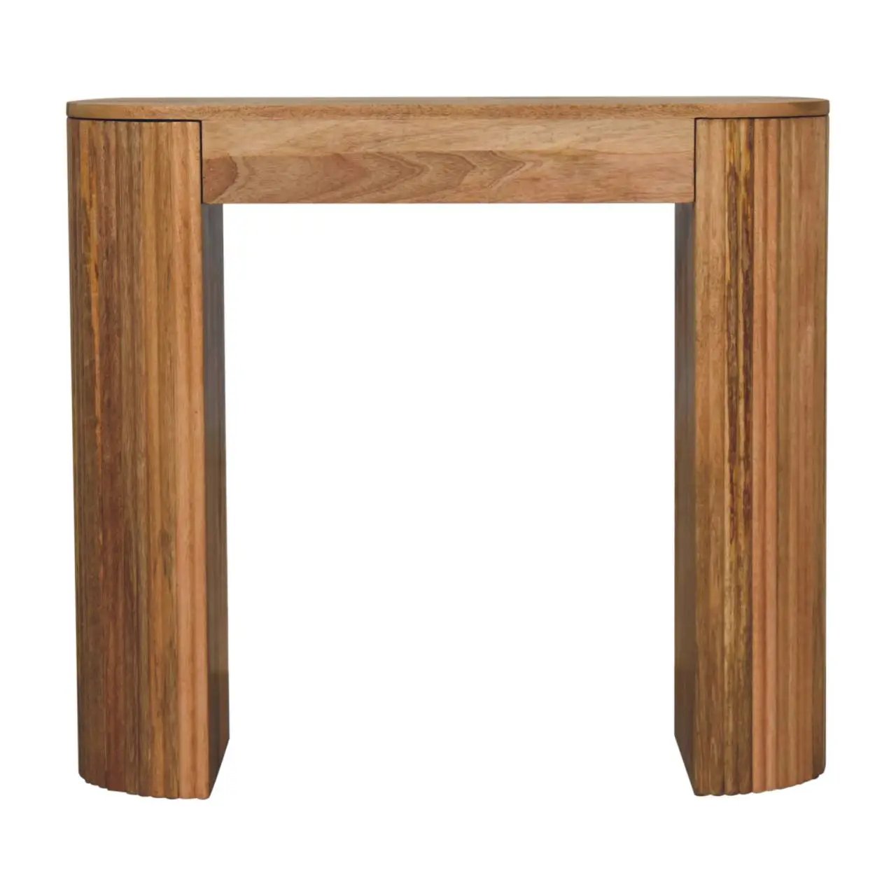 Solid Wood Soba Straight Console Table, 1-Drawer by HouseOfZazla