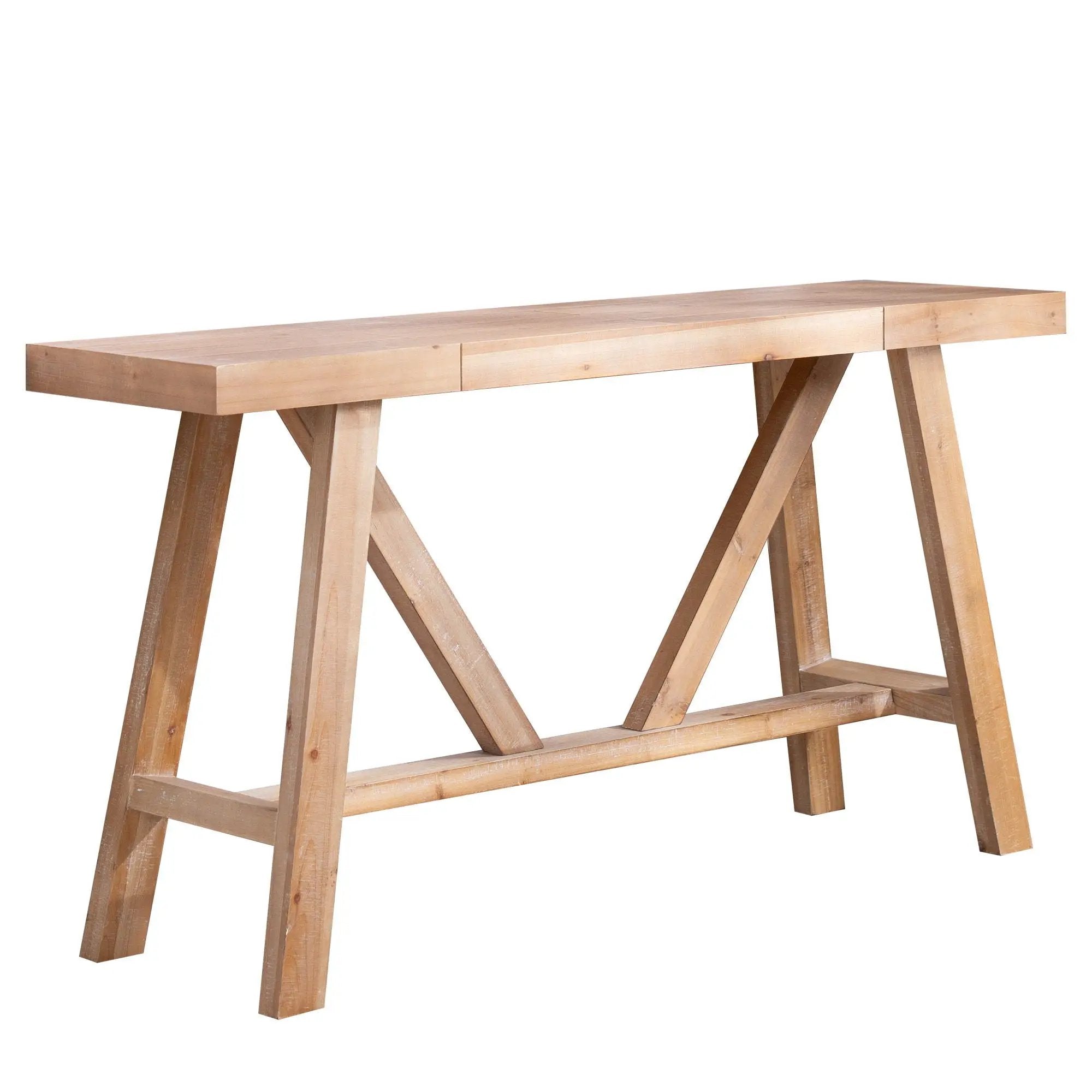 A-Frame Console Table - Natural by Unique Piece Furniture
