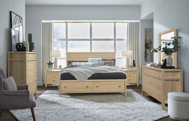 Merrifield - Panel Storage Bed by Unique Piece Furniture
