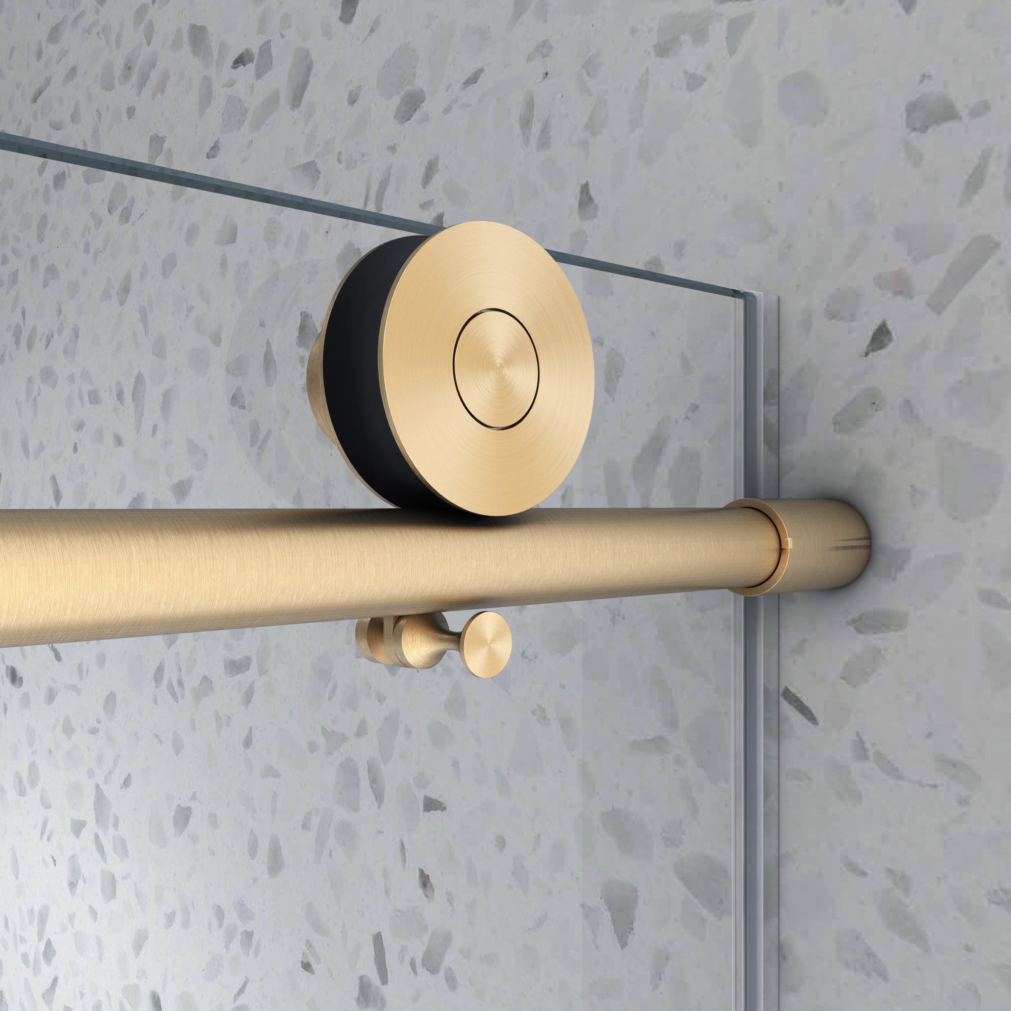 6076 Brushed Shower Door by HouseOfZazla