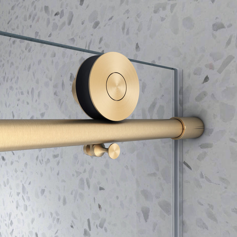 6076 Brushed Shower Door by HouseOfZazla
