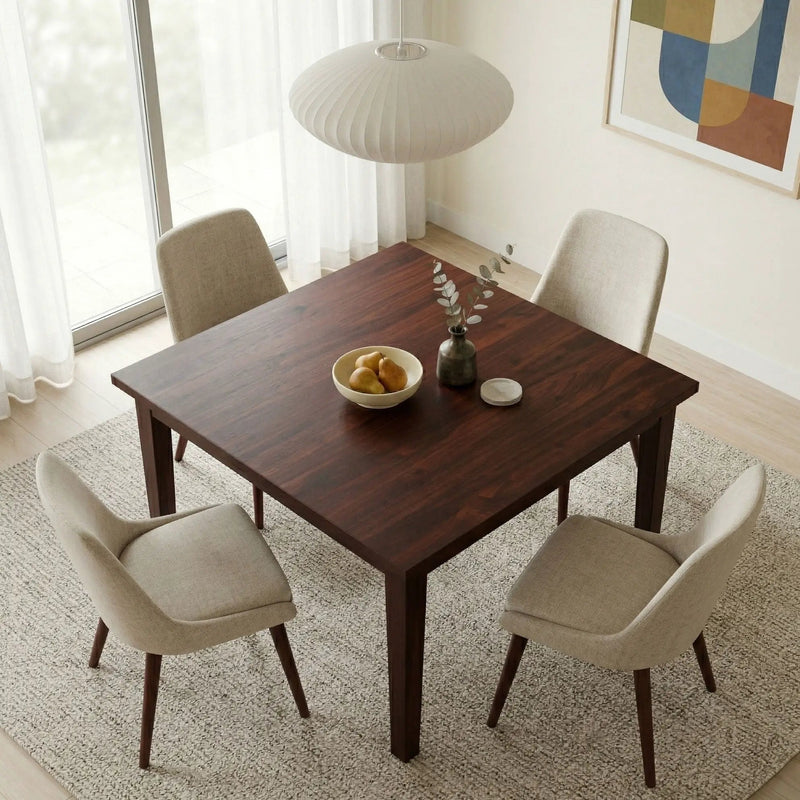 Eastwood - Square Dining Table - Java Brown by Unique Piece Furniture