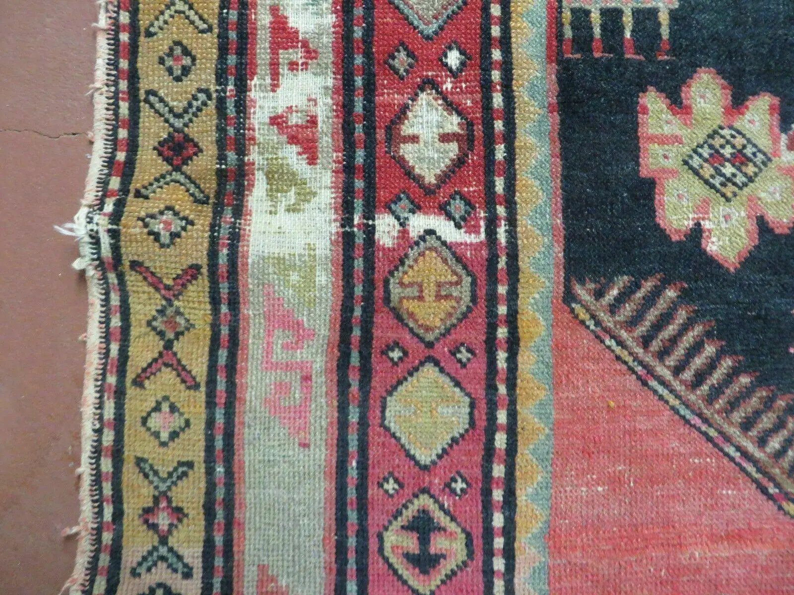 5' X 9' Antique Karabagh Caucasian Rug Handmade Wool Carpet Organic Dyes Nice by Jewel Rugs