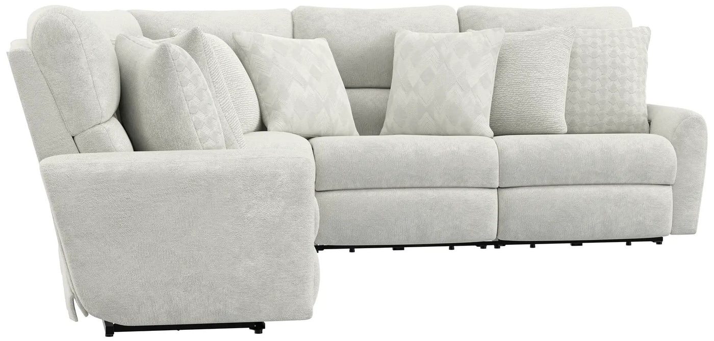 Majesty - Deep Seating Power Reclining Sectional by Unique Piece Furniture