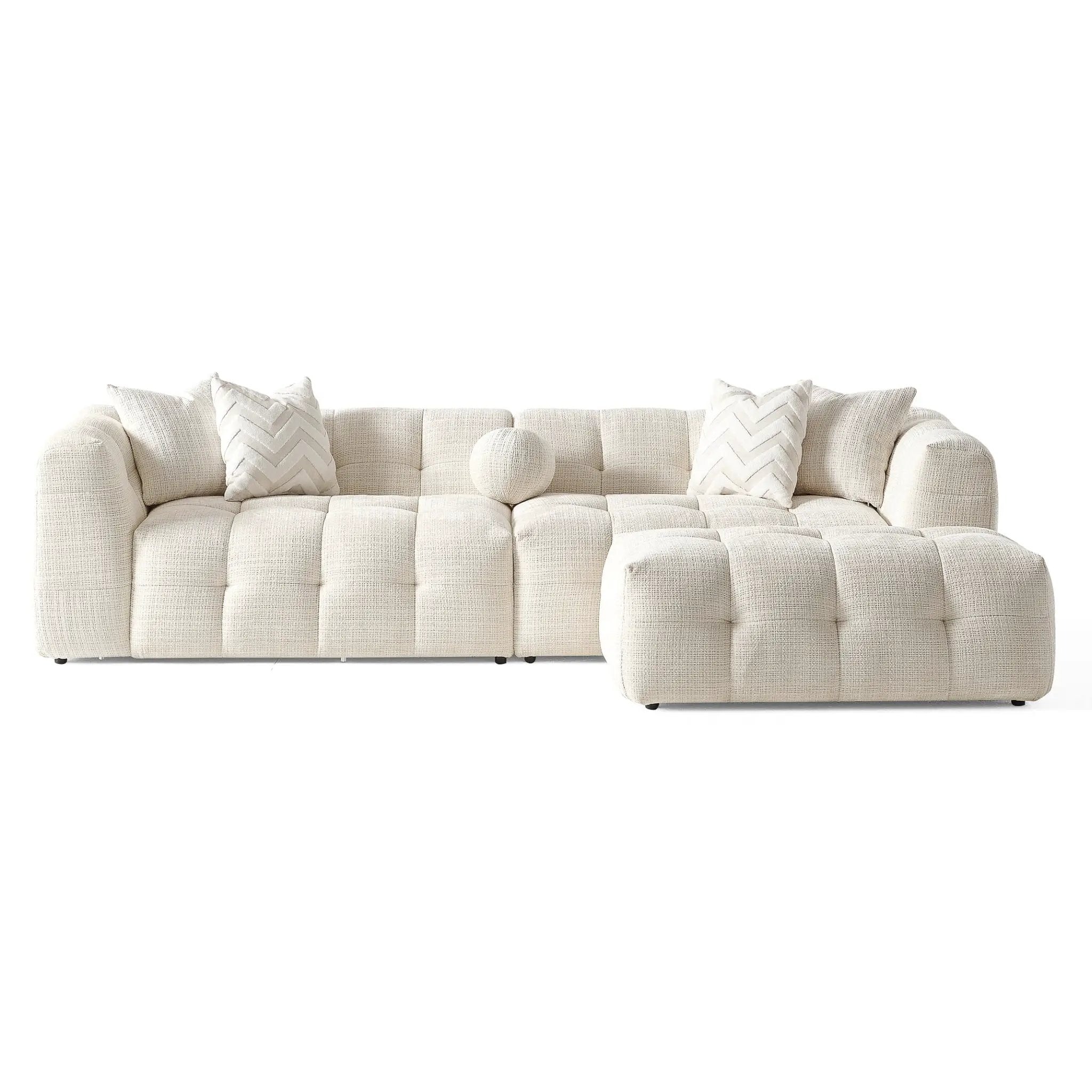 Alana Tufted Modular Sectional Sofa by HouseOfZazla