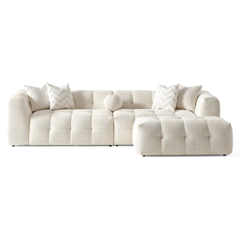 Alana Tufted Modular Sectional Sofa by HouseOfZazla