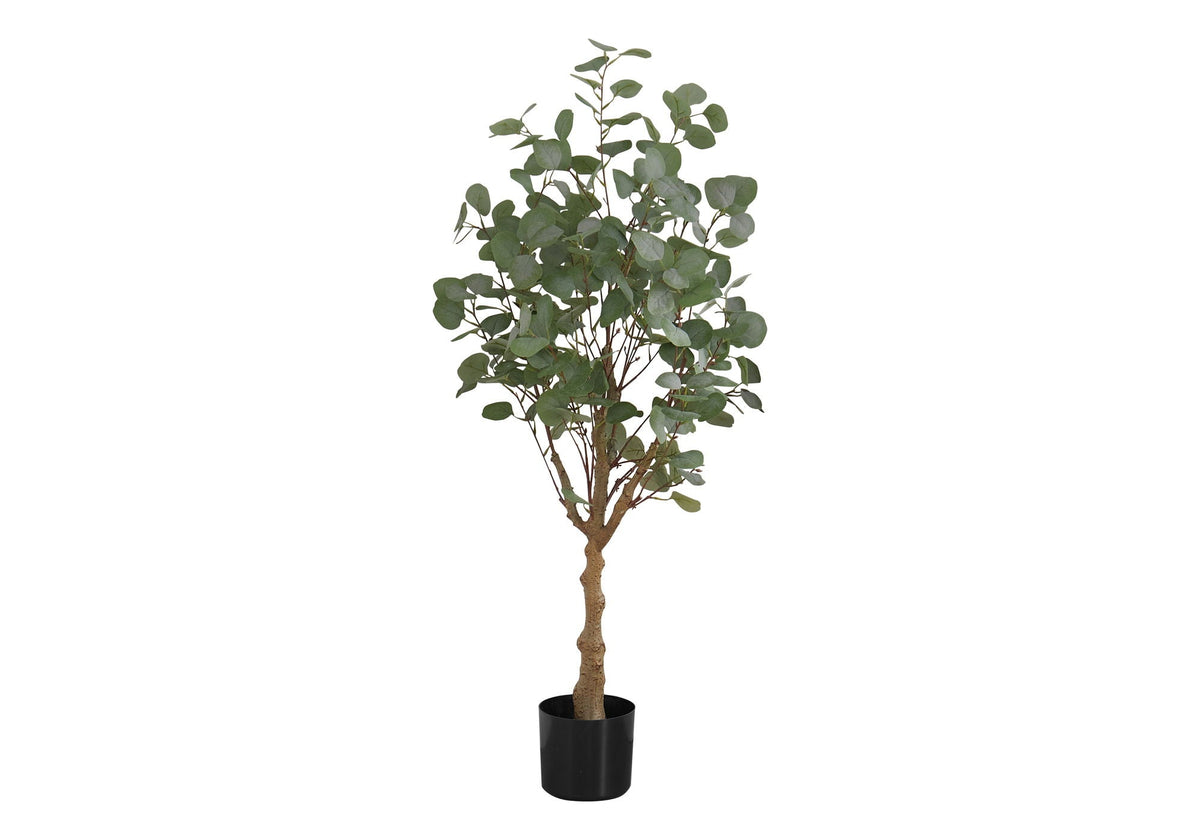 46" Tall Artificial Eucalyptus Tree with Realistic Green Leaves - Green, photo 2 of 4