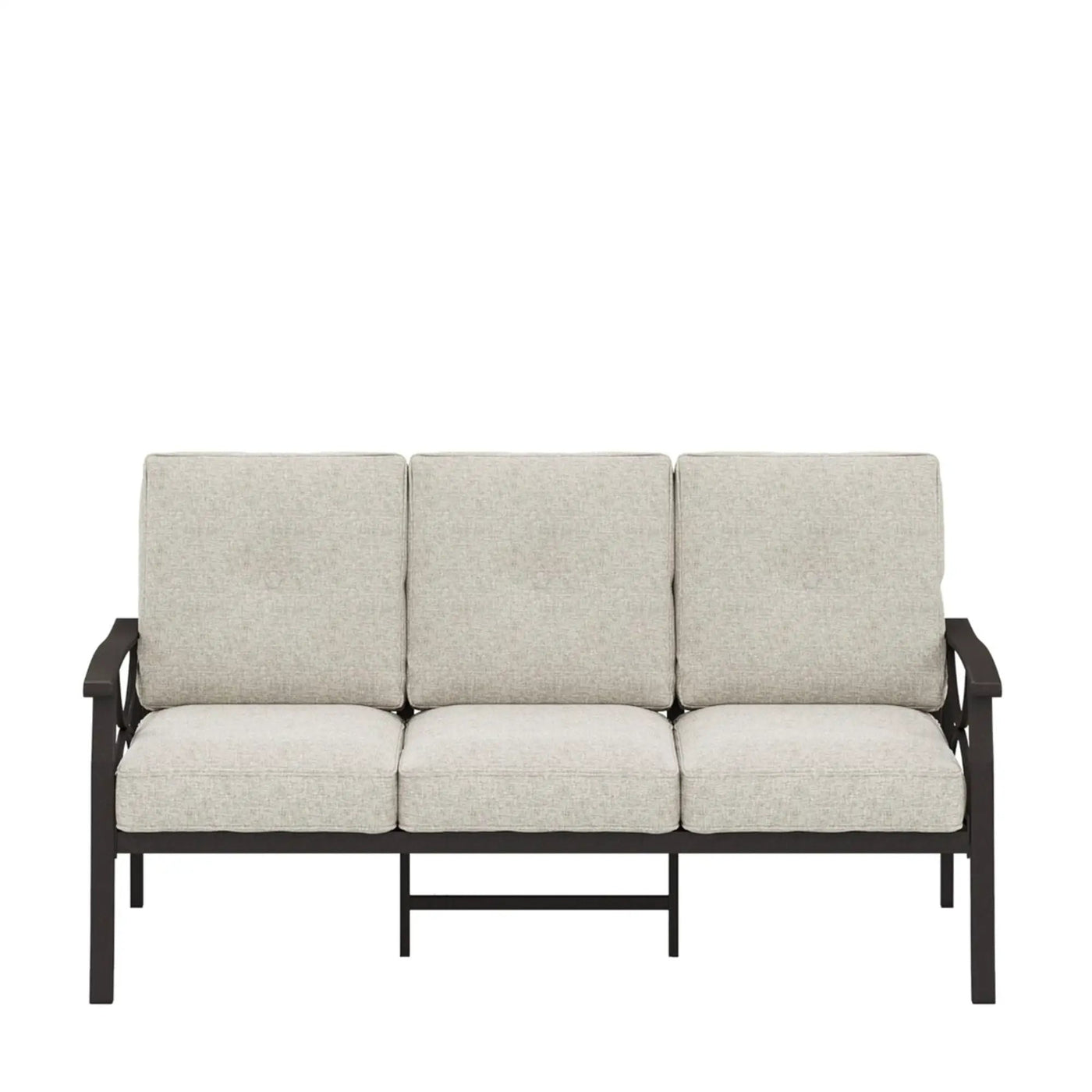 All-Weather 3 Seat Patio Sofa With Cushions by HouseOfZazla