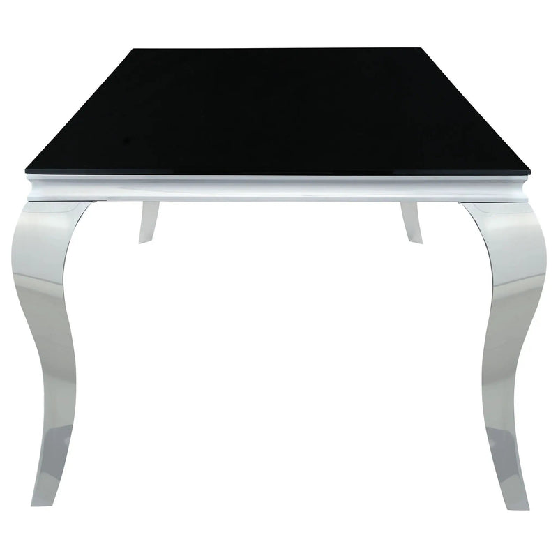 Dining Table - Black / Silver by HouseOfZazla