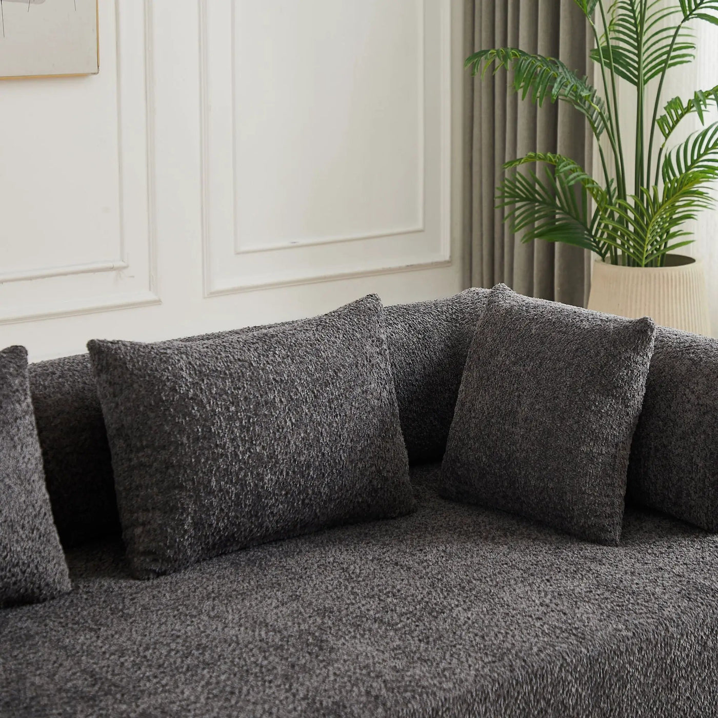 Convertible Sleeper Sofa Bed With Cylindrical Pillow by HouseOfZazla
