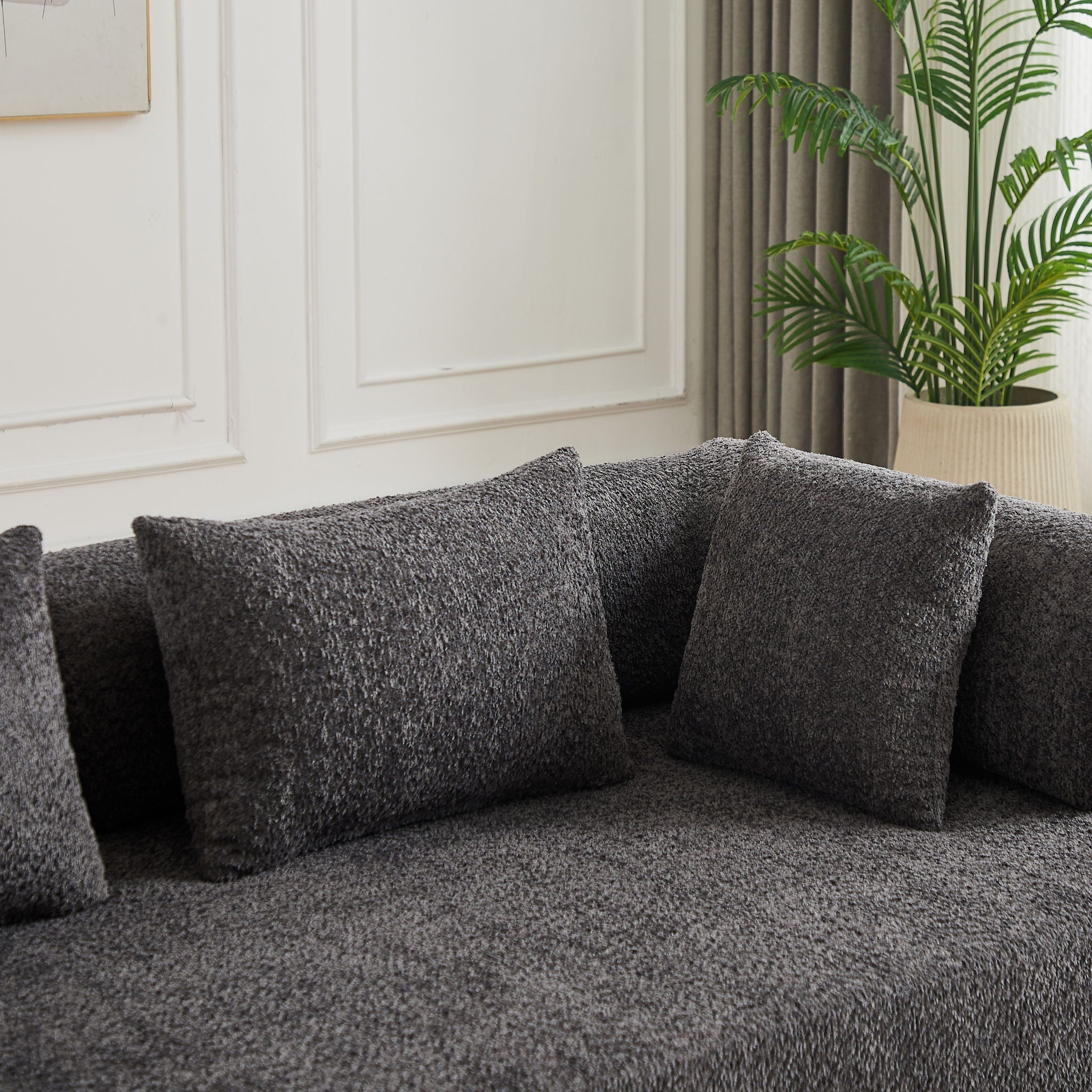 Convertible Sleeper Sofa Bed With Cylindrical Pillow by HouseOfZazla