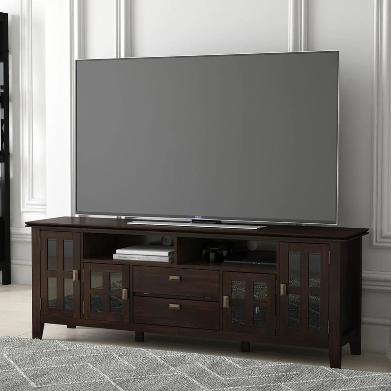 Artisan - TV Media Stand - Tobacco Brown by Unique Piece Furniture