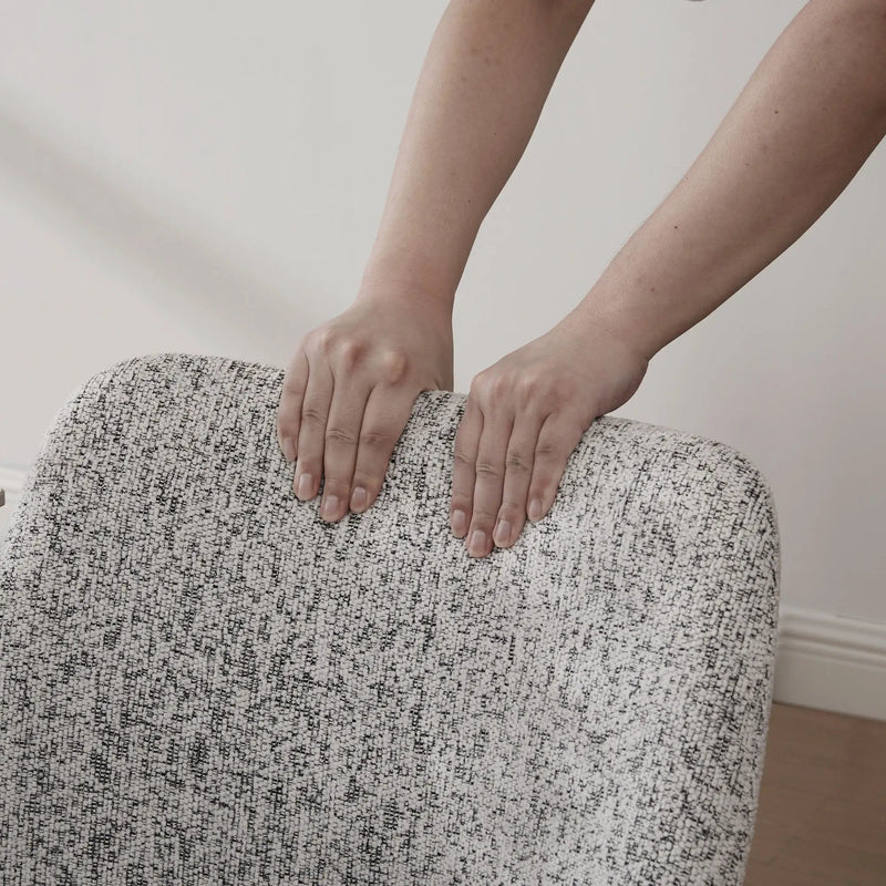 Wide Minimalist Dining Chair