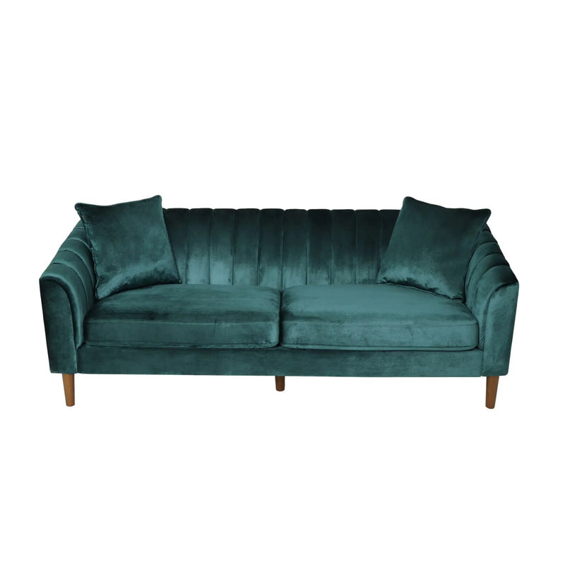 Contemporary 3 Seater Sofa With Accents by HouseOfZazla