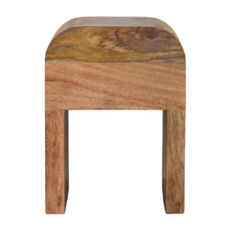 Mini Darcy - Nightstand With Curved Edges by HouseOfZazla