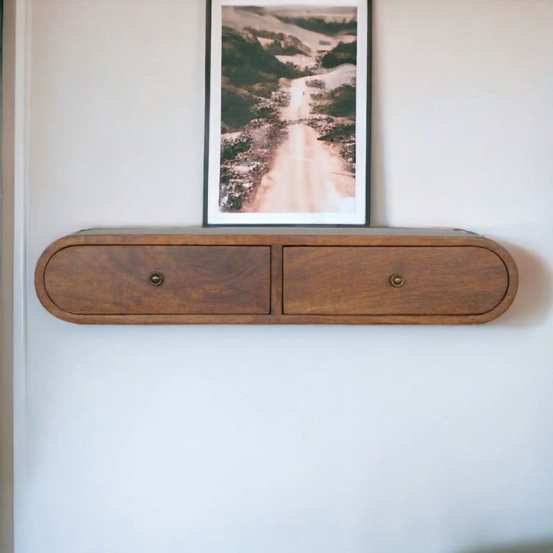 London - Floating Console - Chestnut by HouseOfZazla
