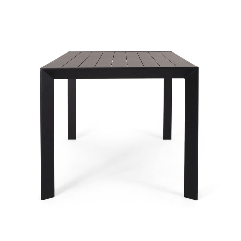7 Piece Dining Set With Stackable Chairs