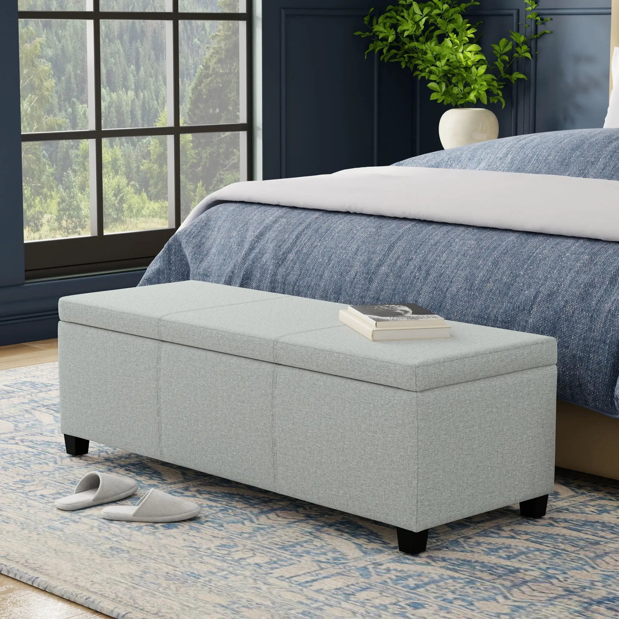 Avalon - Multifunctional Storage Ottoman Bench by HouseOfZazla
