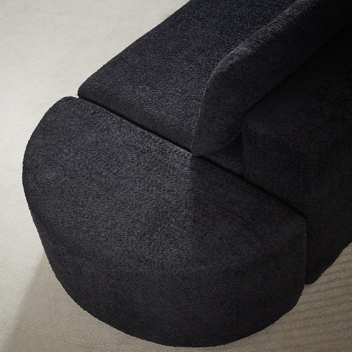 Modular Sofa Set in Chenille Fabric by HouseOfZazla