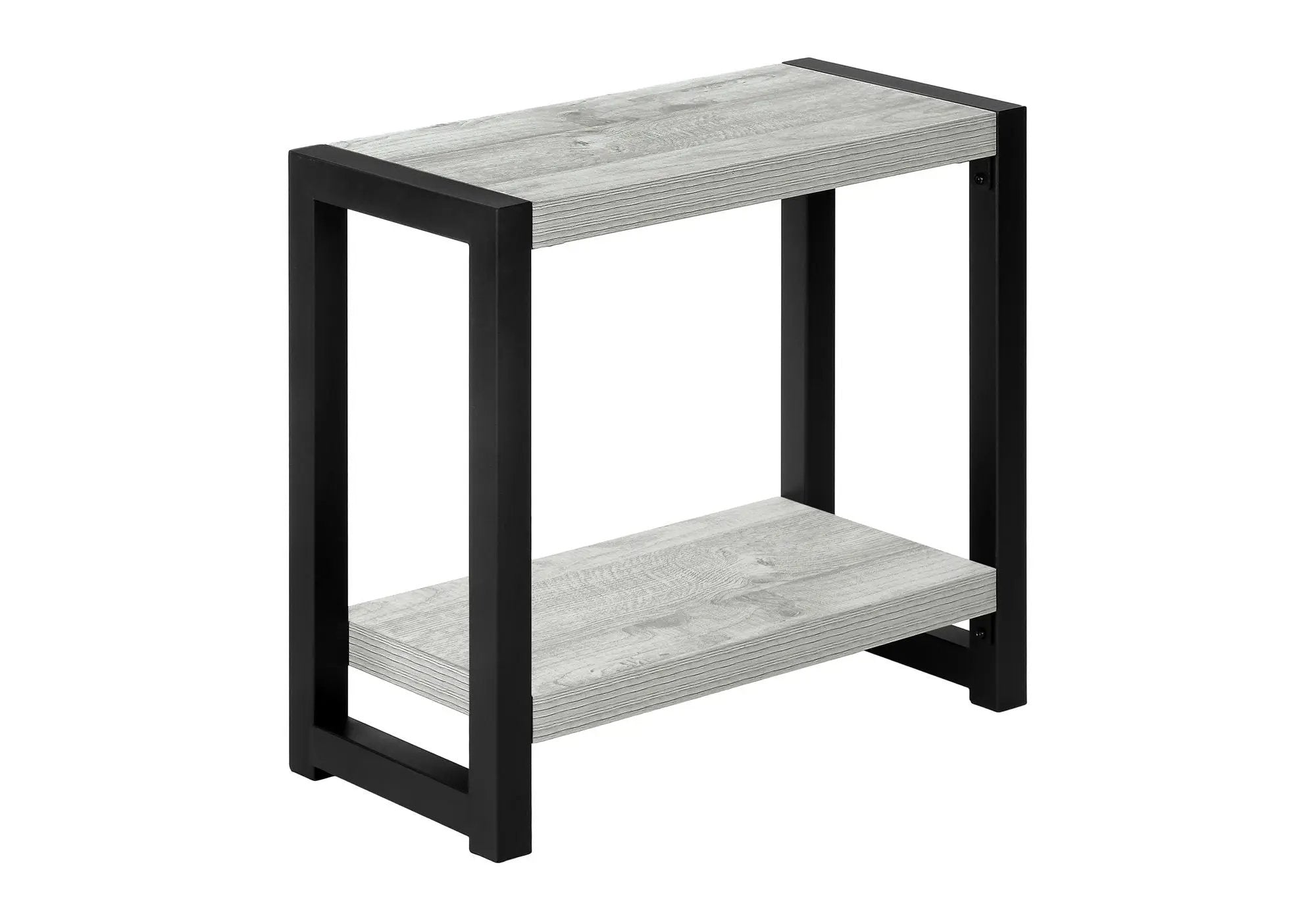 Accent Side Table, Narrow, Small, 2 Tier, Contemporary And Modern by Unique Piece Furniture