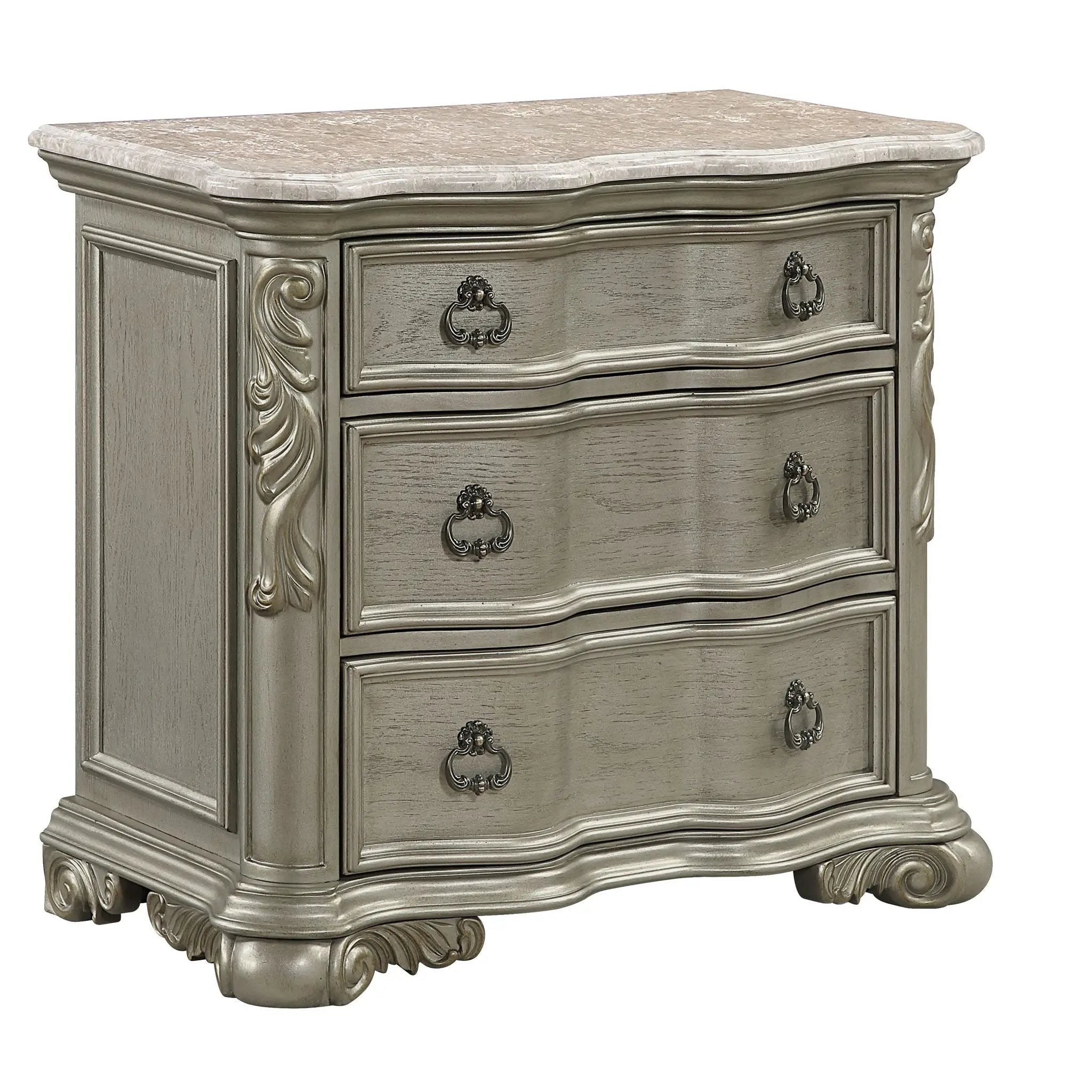 Bella - Nightstand - Champagne by HouseOfZazla