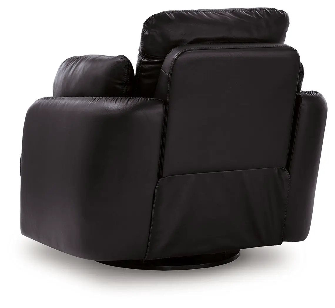 Modmax II - Swivel Glider Recliner - Black by Unique Piece Furniture