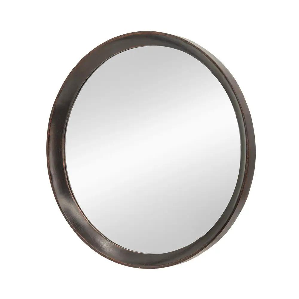 Transitional Decor Style Wall Mirror Decor With Frame For Bathroom by Unique Piece Furniture