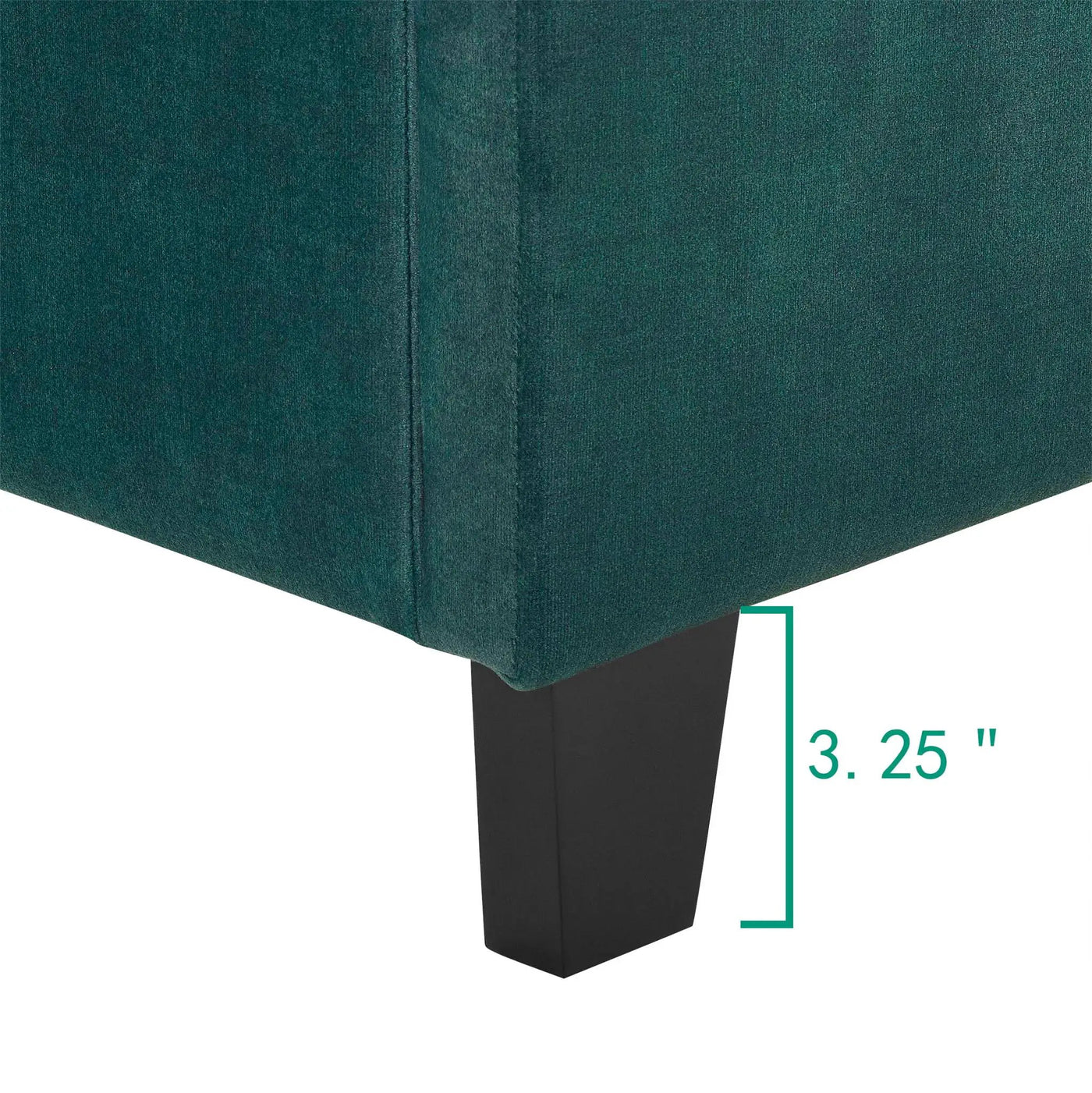 Tufted Upholstered Headboard Platform Bed by HouseOfZazla