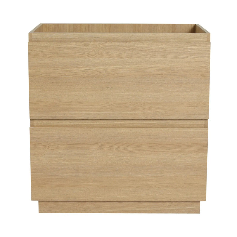 Modern Freestanding Bathroom Vanity Cabinet With Double Drawer by Unique Piece Furniture